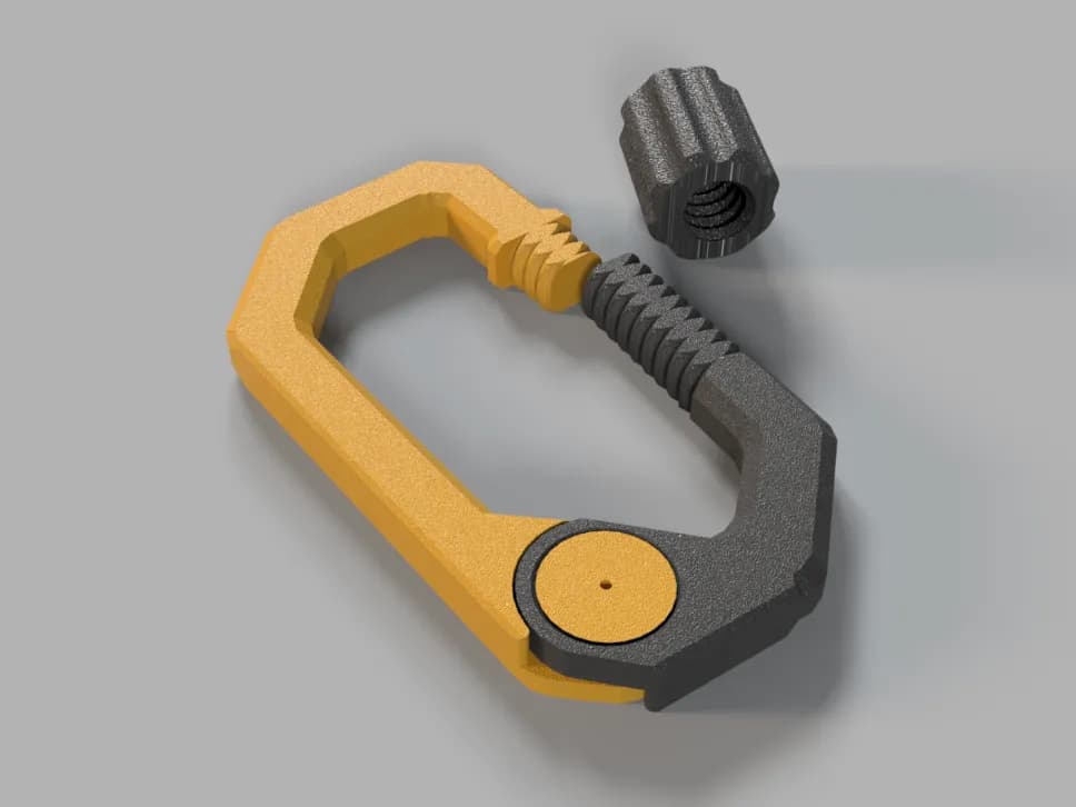Swivel Carabiner Clip