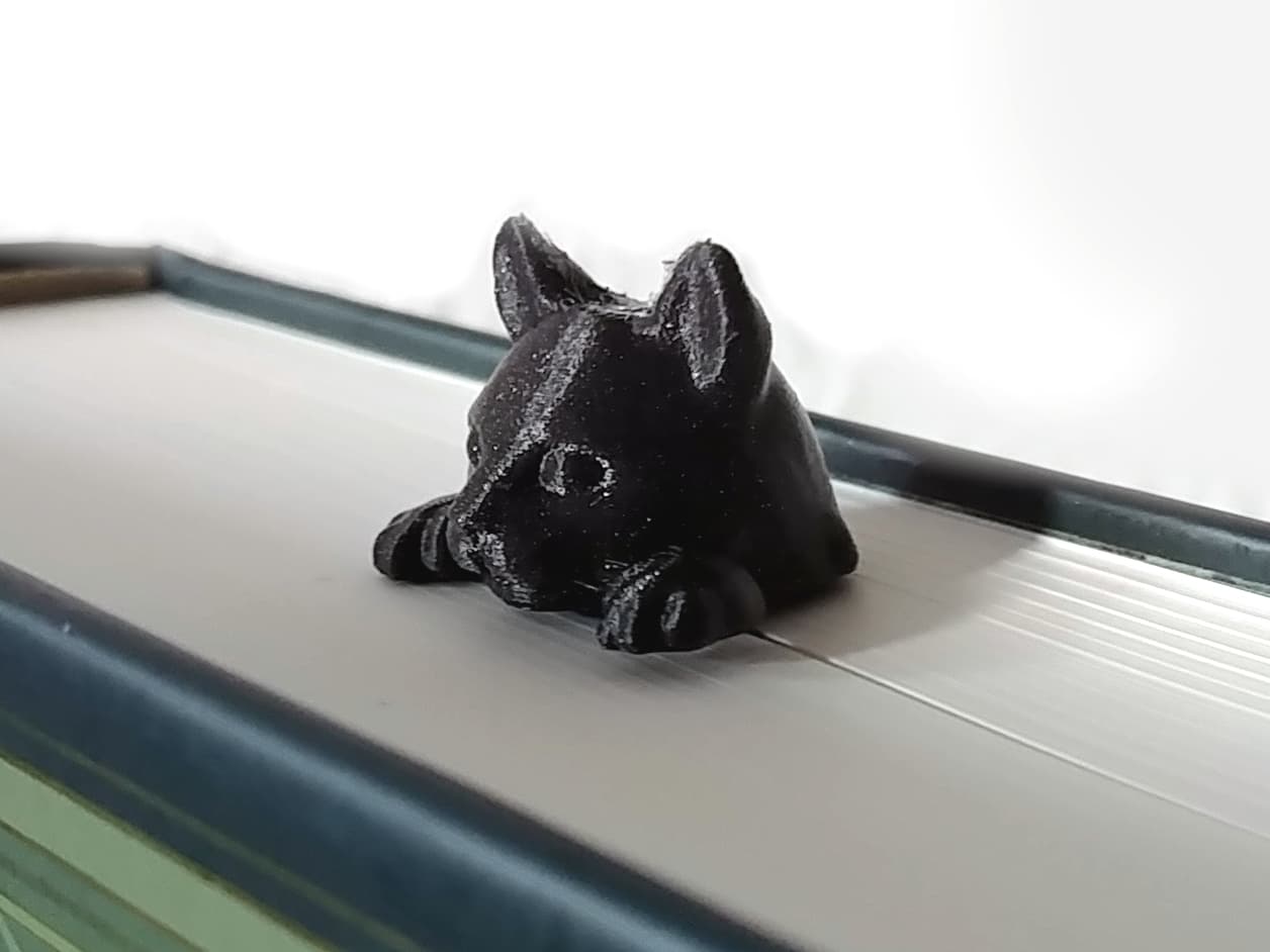 Peeking Cat Bookmark