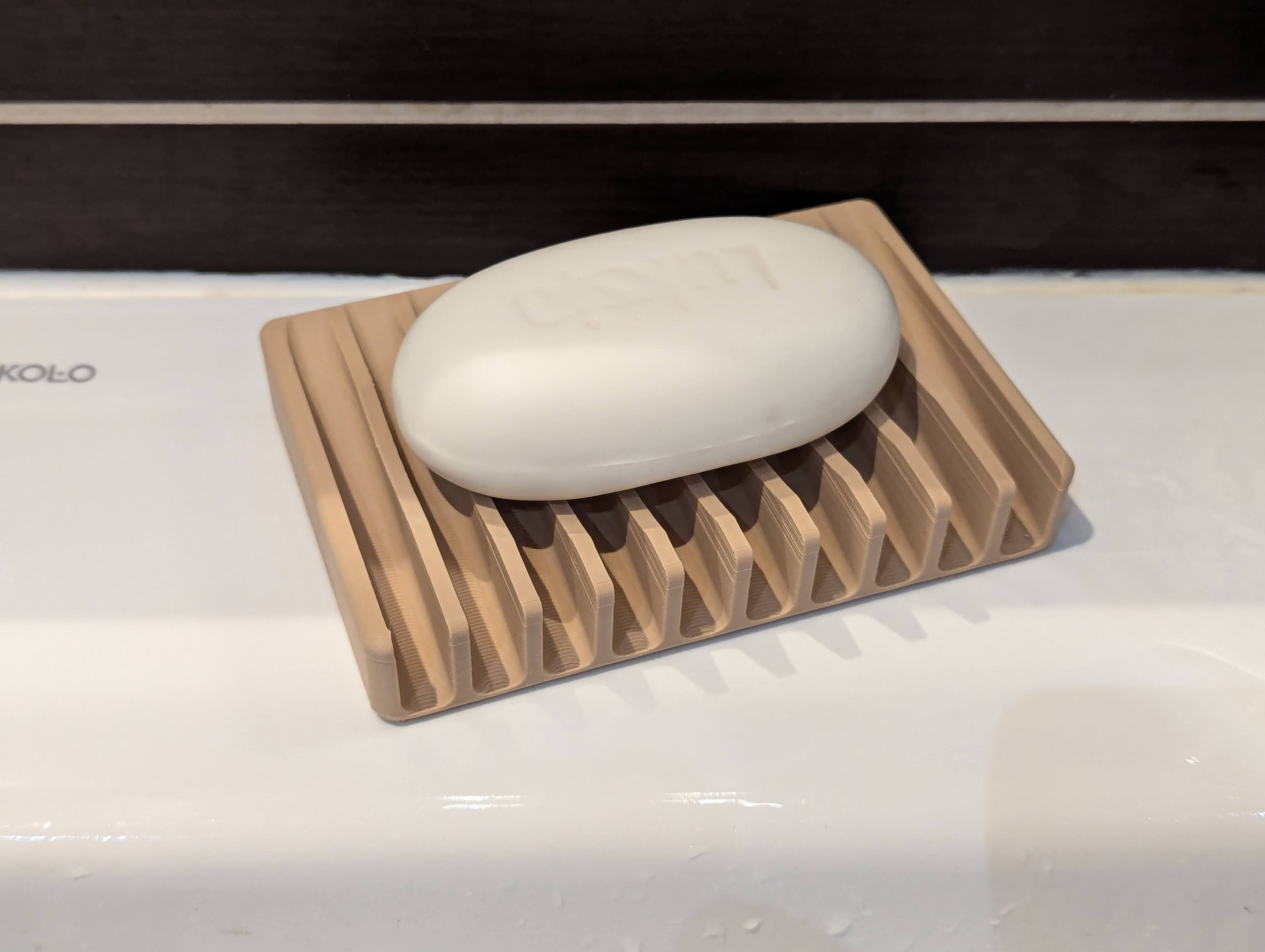 Always-Dry Soap Dish