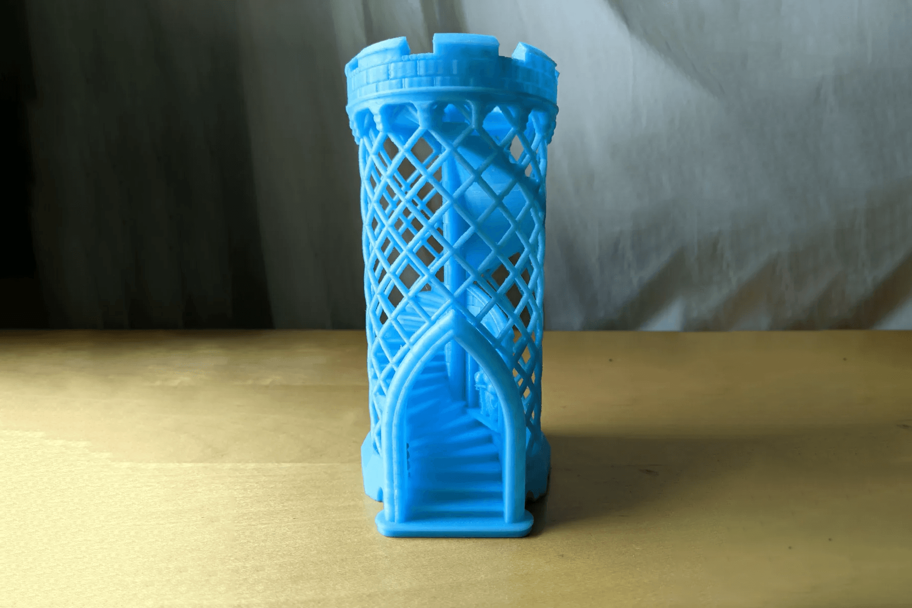 Dice Tower (Print-in-Place)