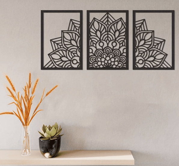 Mandala Wall Decor — Set of 3