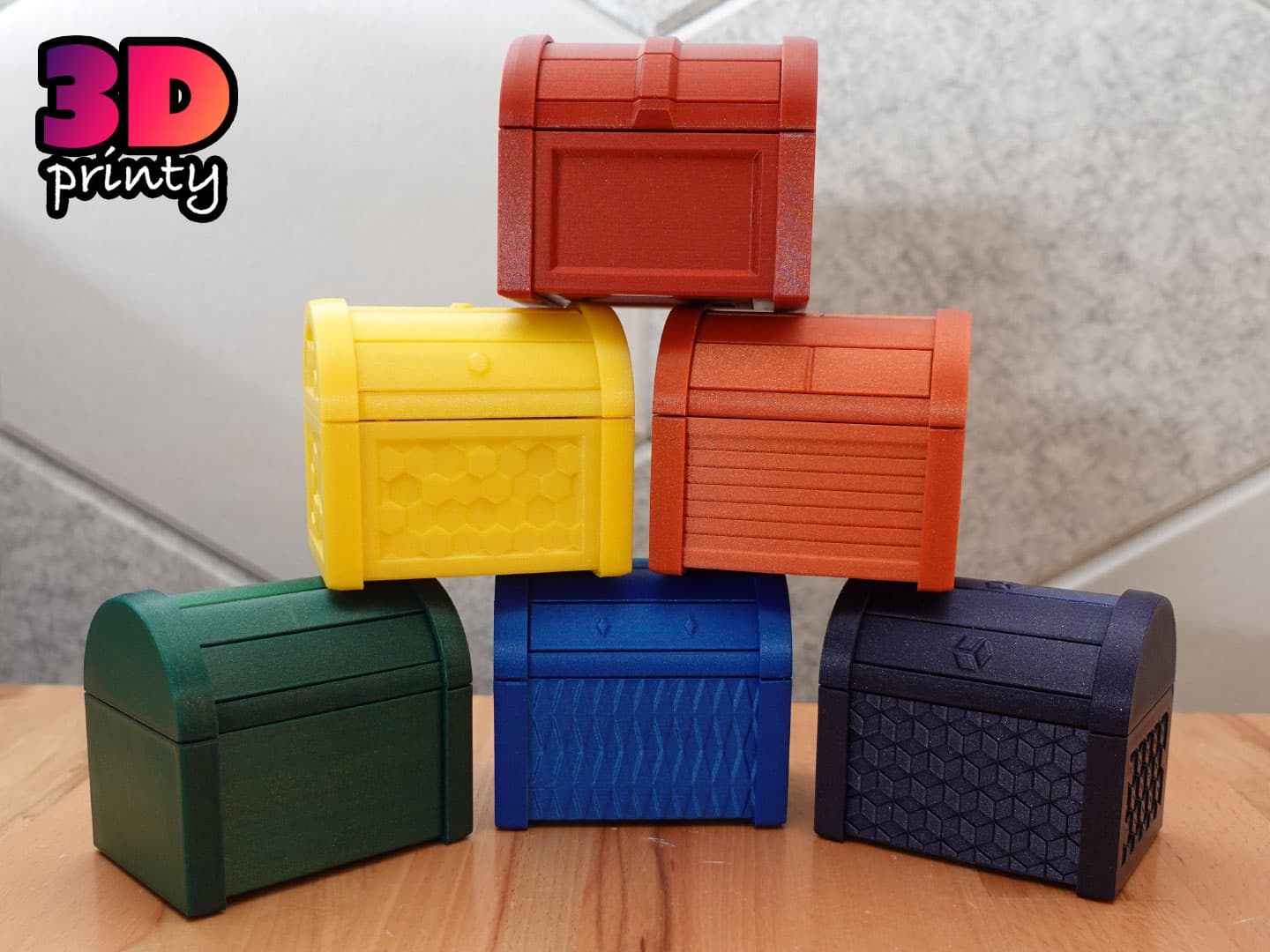 Treasure Chest Puzzle Box