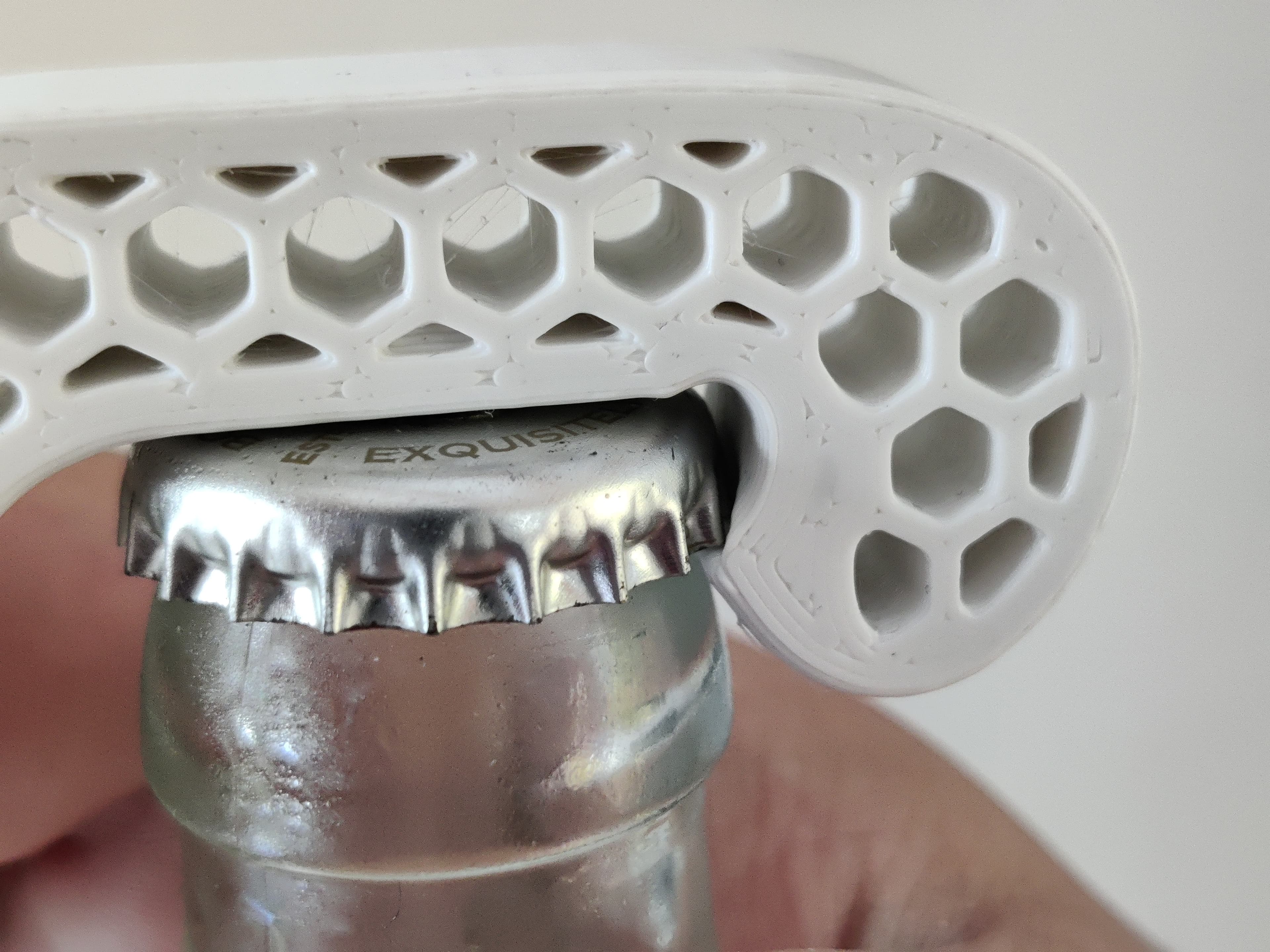Hex One-Handed Bottle Opener
